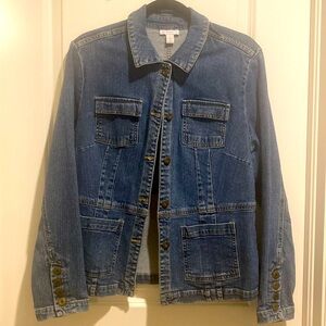 Charter Club Jean Jacket Size Large